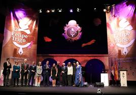 Momento de la gala de entrega de premios en 2022.