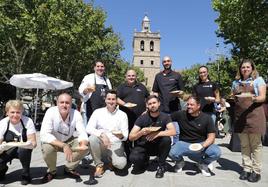 Diez establecimientos participaron en las jornadas celebradas el viernes y sábado con degustaciones variadas de tortilla de patatas.