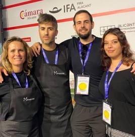 Nico Gómez y Jorge Fernández, embajadores de la tortilla de patatas