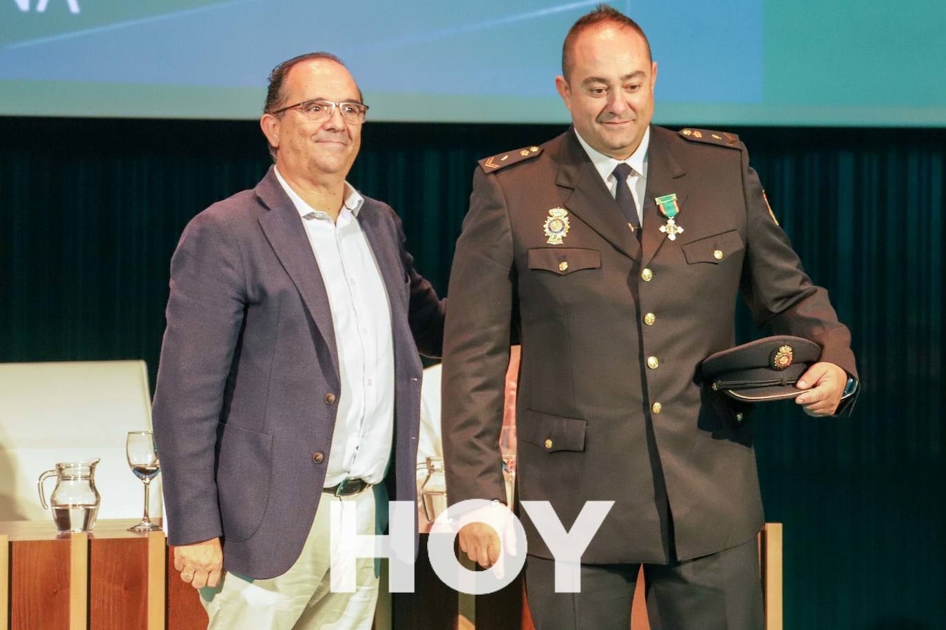 La celebración de los Ángeles Custodios de la Comisaría Don Benito-Villanueva