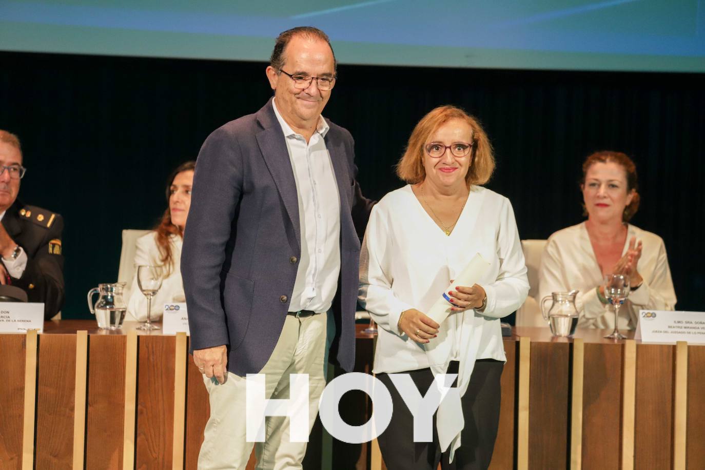 La celebración de los Ángeles Custodios de la Comisaría Don Benito-Villanueva