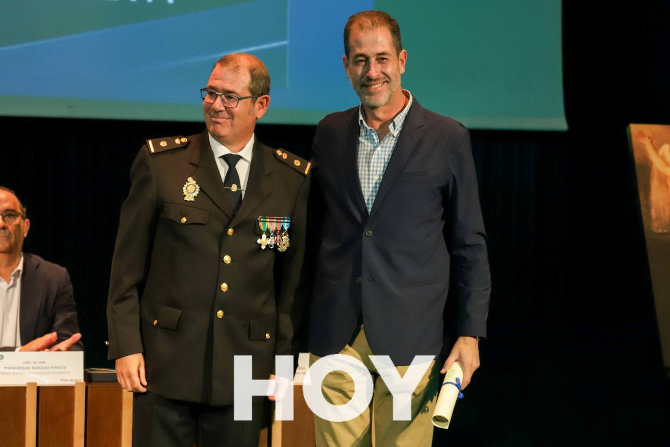 La celebración de los Ángeles Custodios de la Comisaría Don Benito-Villanueva