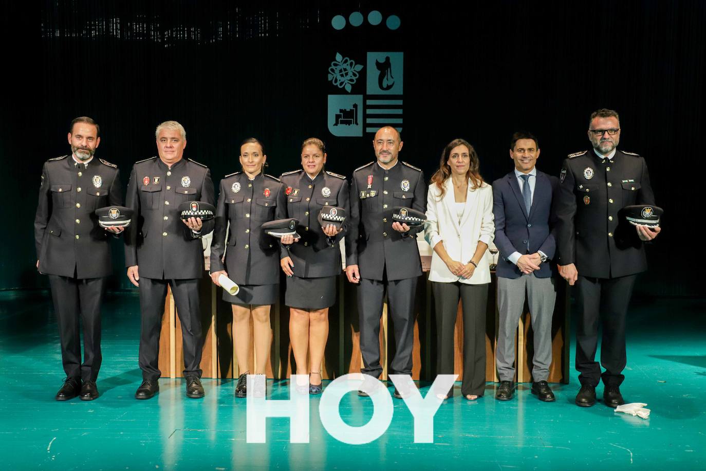 La celebración de los Ángeles Custodios de la Comisaría Don Benito-Villanueva