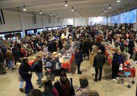 Ambiente de la pasada dedición de la feria.