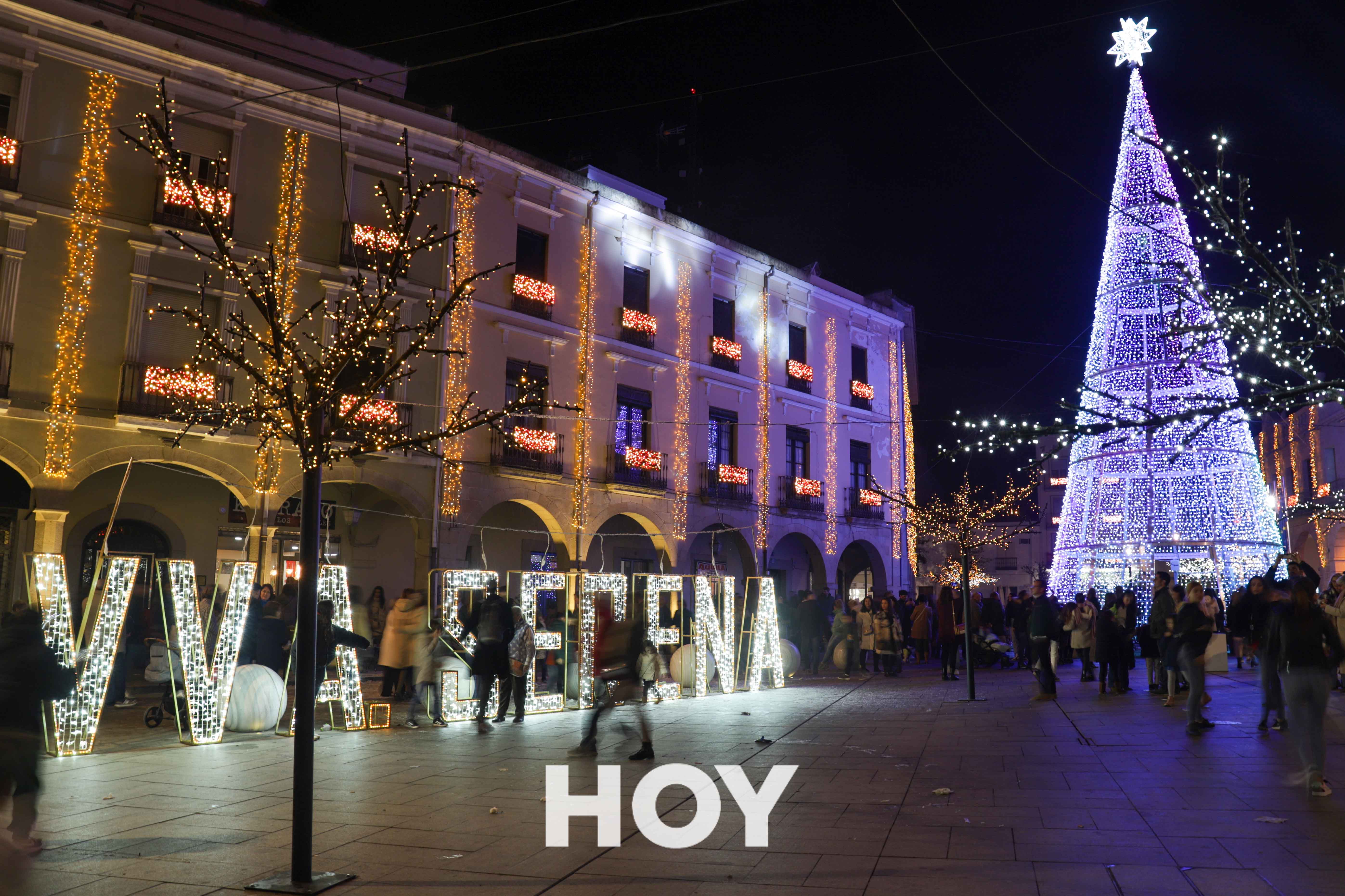 Ya brilla la Navidad en Villanueva