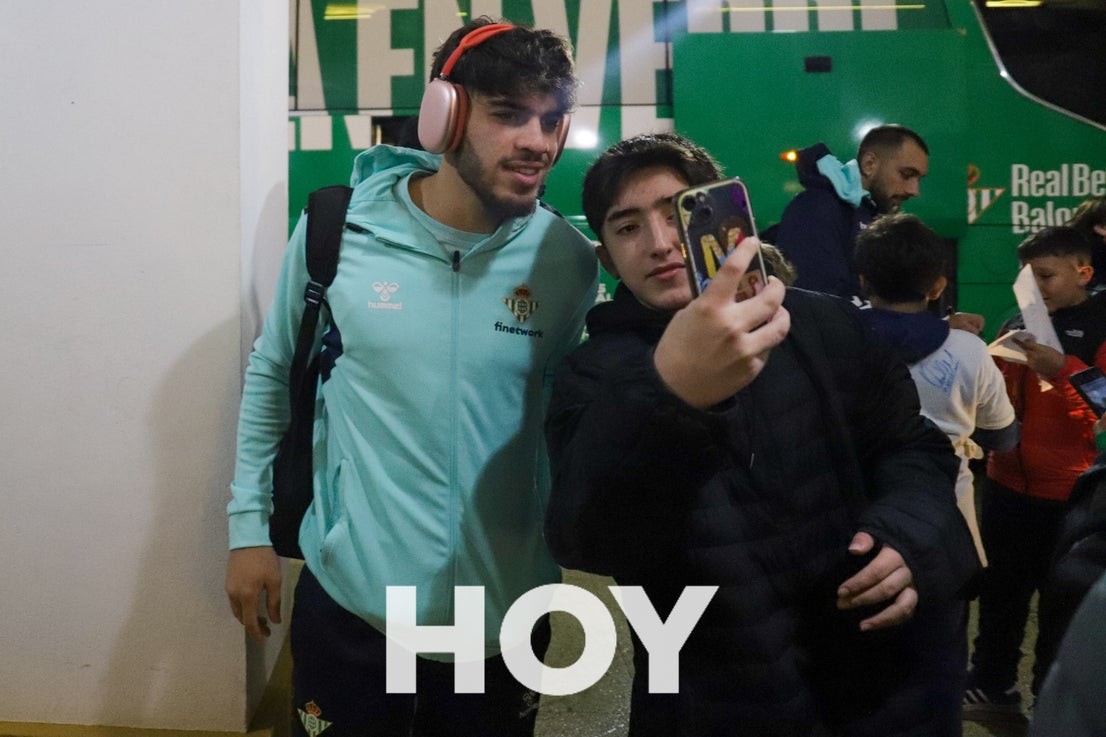 Así fueron las horas previas al partido entre Villanovense y Betis