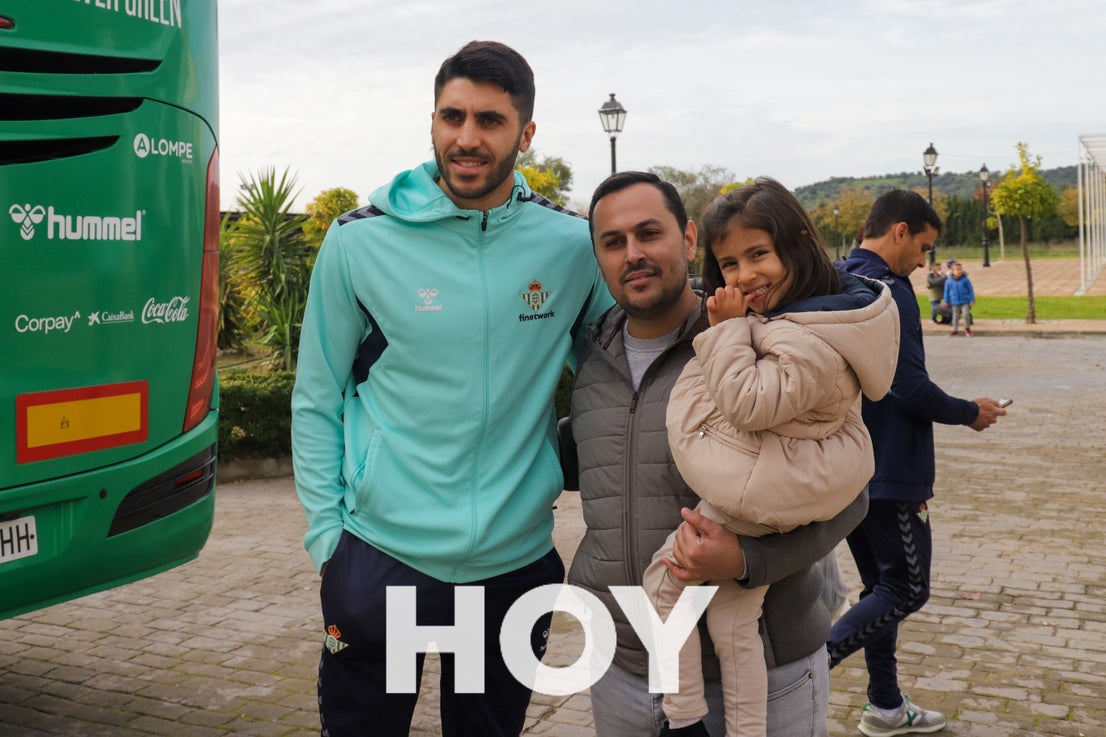 Así fueron las horas previas al partido entre Villanovense y Betis