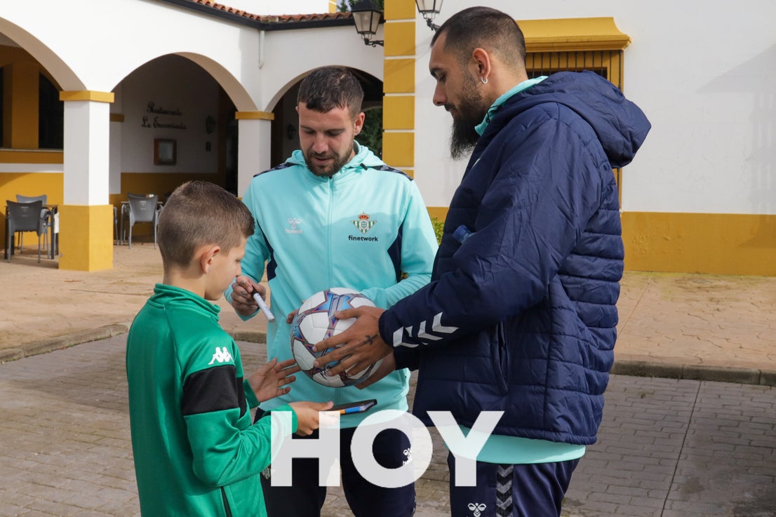 Así fueron las horas previas al partido entre Villanovense y Betis