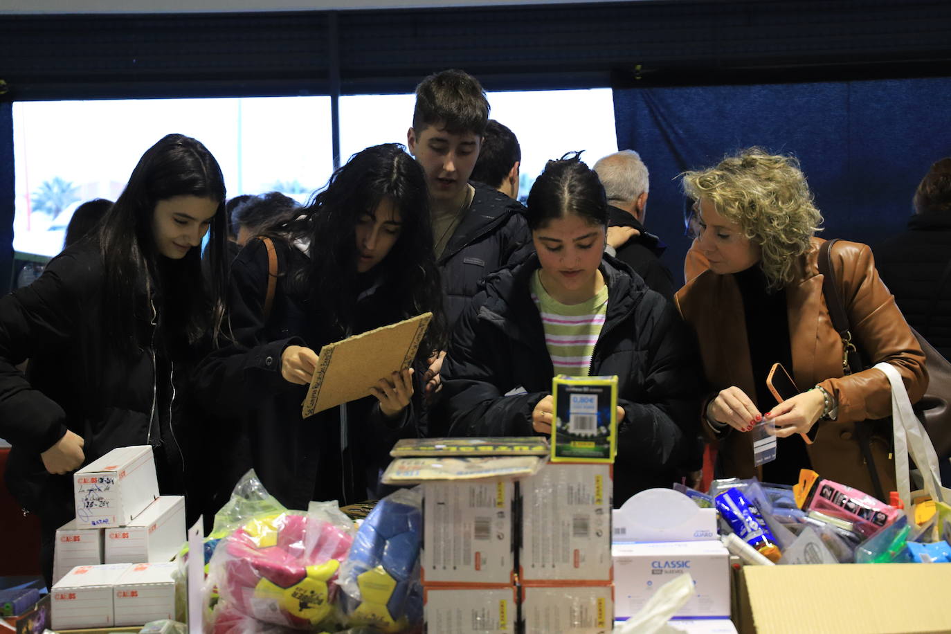 El pabellón Juan Hidalgo congrega a miles de personas en esta 12ª edición. 