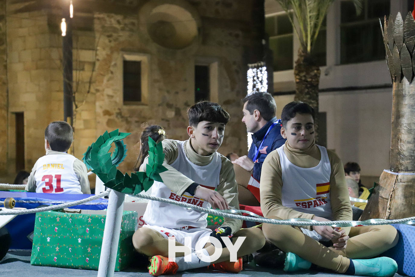 Así fue la llegada de los Reyes Magos a Villanueva