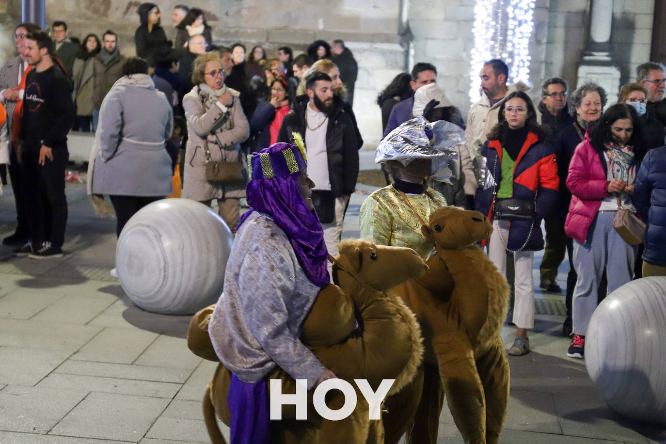 Así fue la llegada de los Reyes Magos a Villanueva