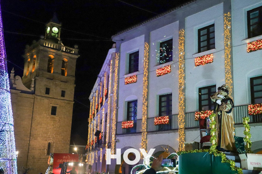 Así fue la llegada de los Reyes Magos a Villanueva
