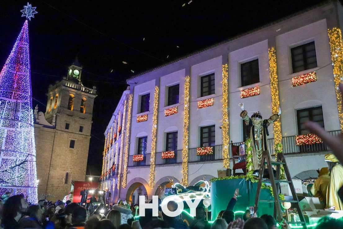 Así fue la llegada de los Reyes Magos a Villanueva