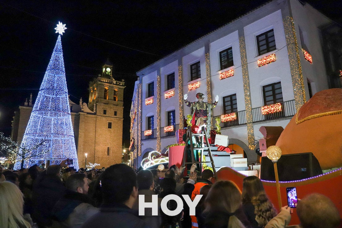 Así fue la llegada de los Reyes Magos a Villanueva