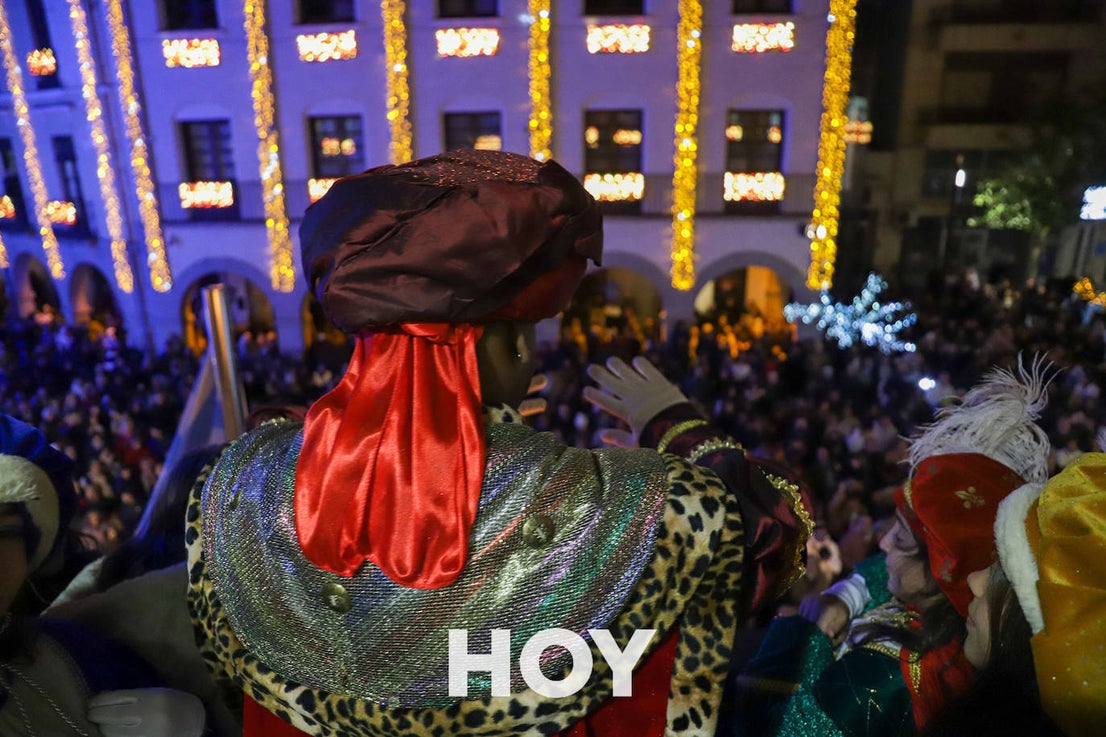 Así fue la llegada de los Reyes Magos a Villanueva