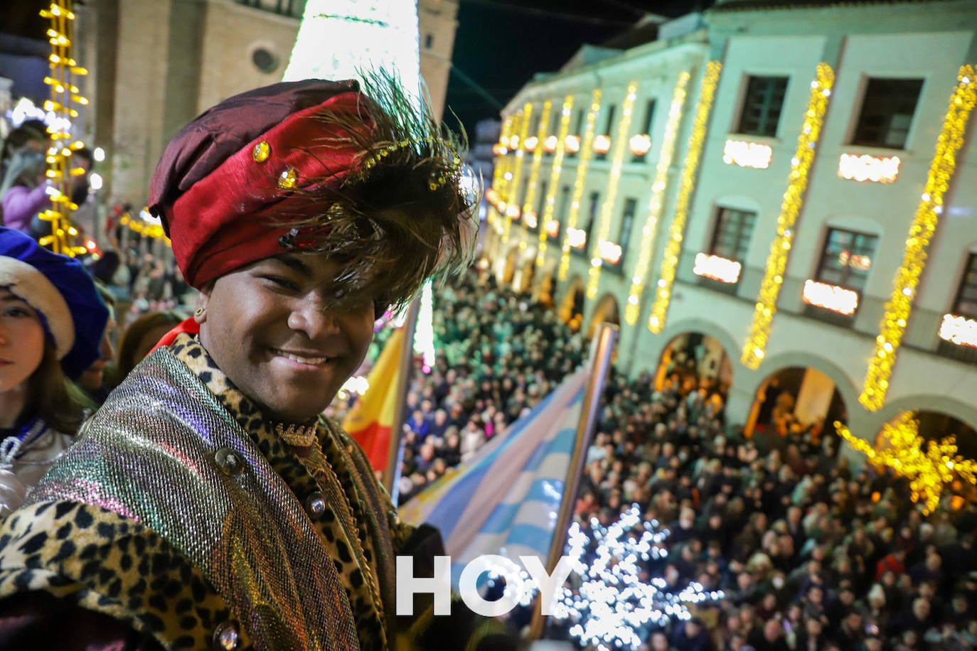 Así fue la llegada de los Reyes Magos a Villanueva