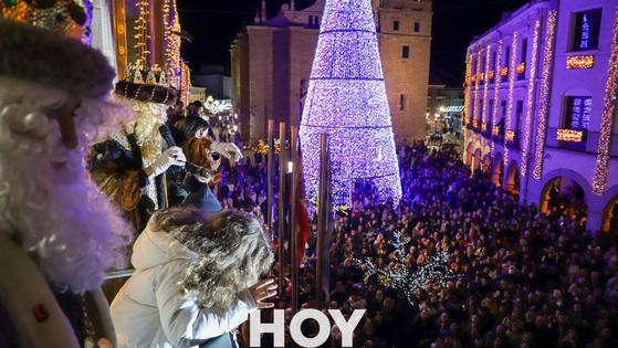 Así fue la llegada de los Reyes Magos a Villanueva