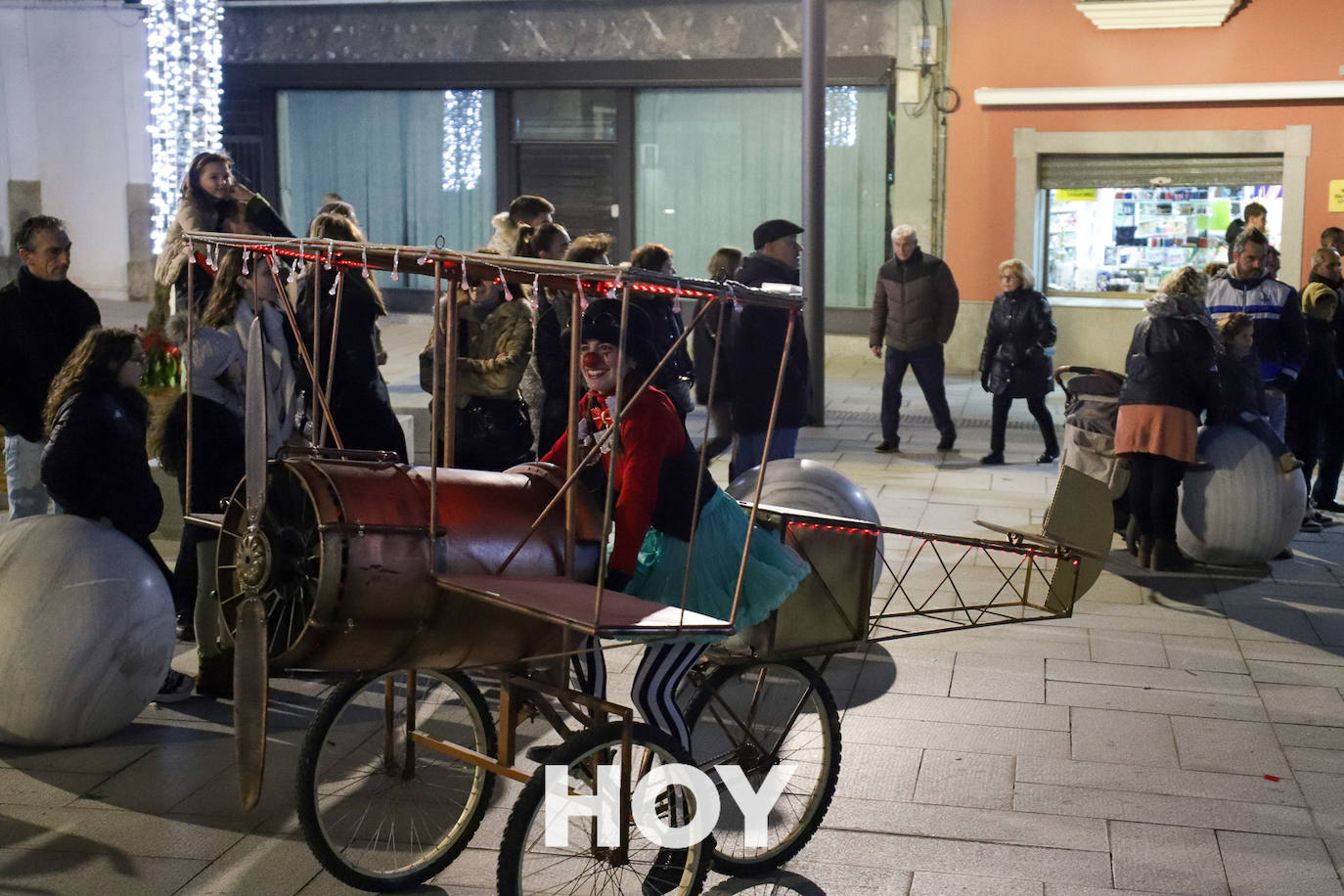 Así fue la llegada de los Reyes Magos a Villanueva