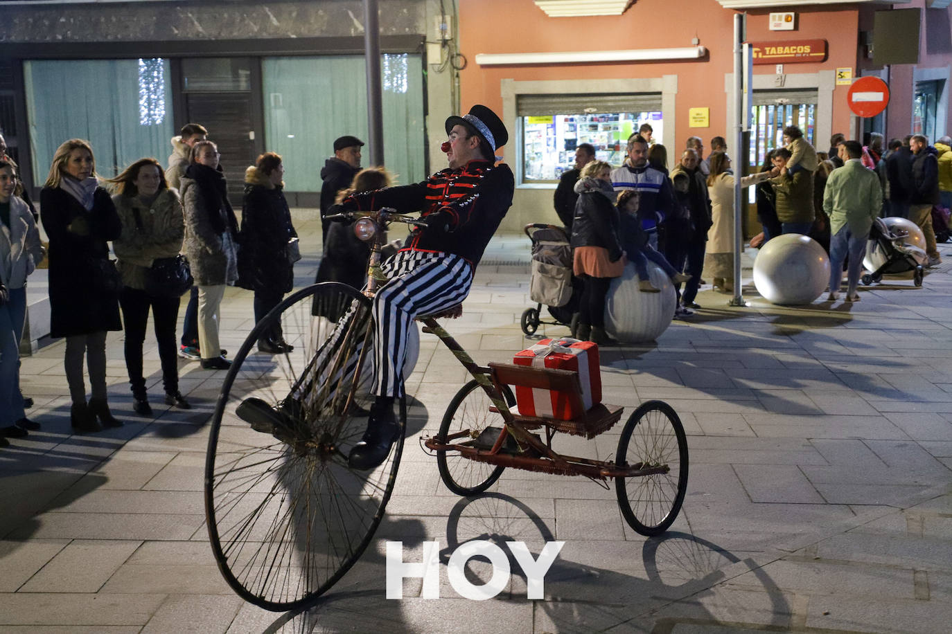 Así fue la llegada de los Reyes Magos a Villanueva