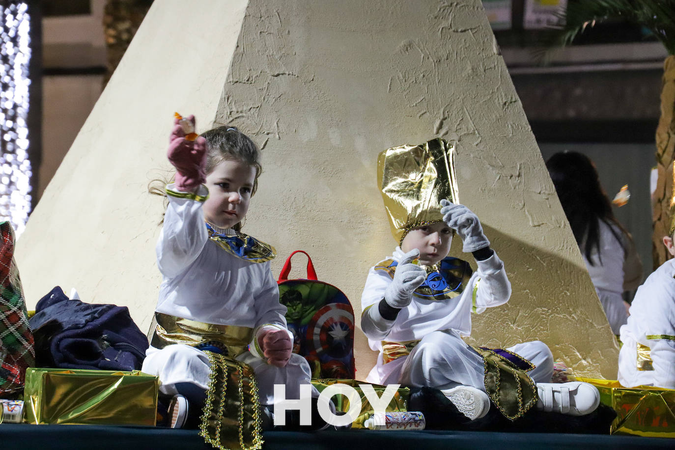 Así fue la llegada de los Reyes Magos a Villanueva