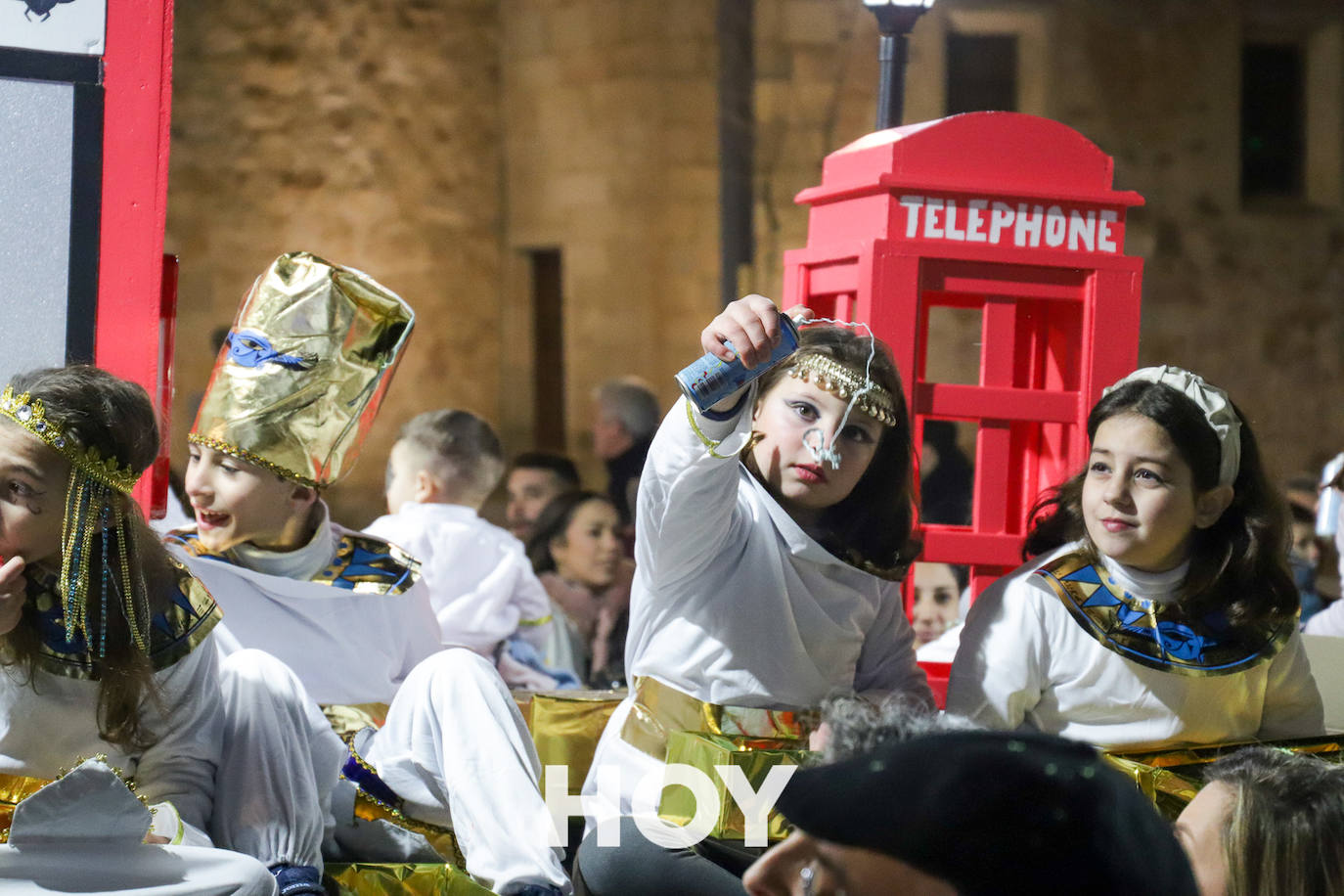 Así fue la llegada de los Reyes Magos a Villanueva