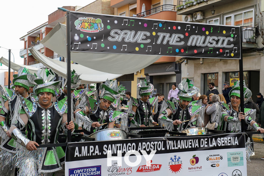 El desfile infantil de carnaval, en imágenes
