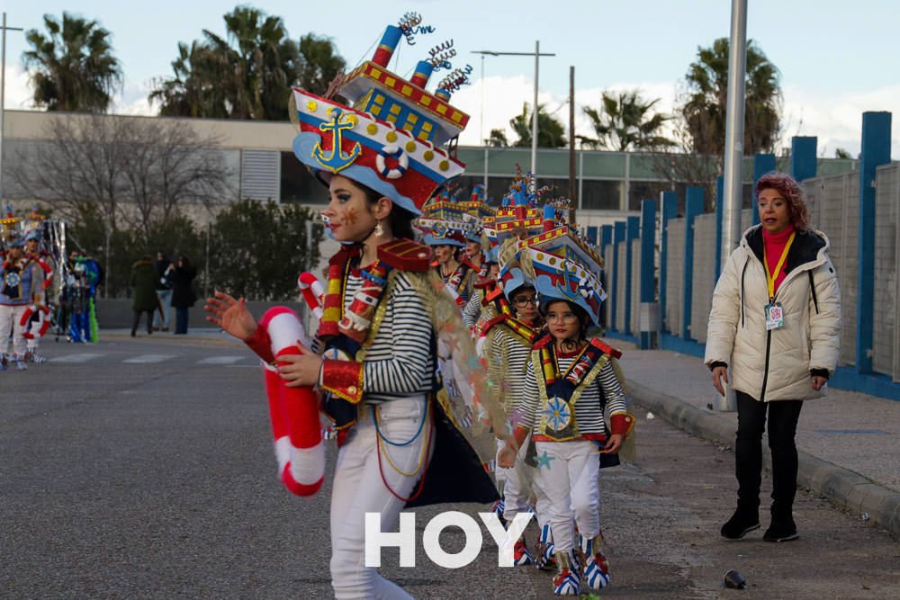 El desfile infantil de carnaval, en imágenes