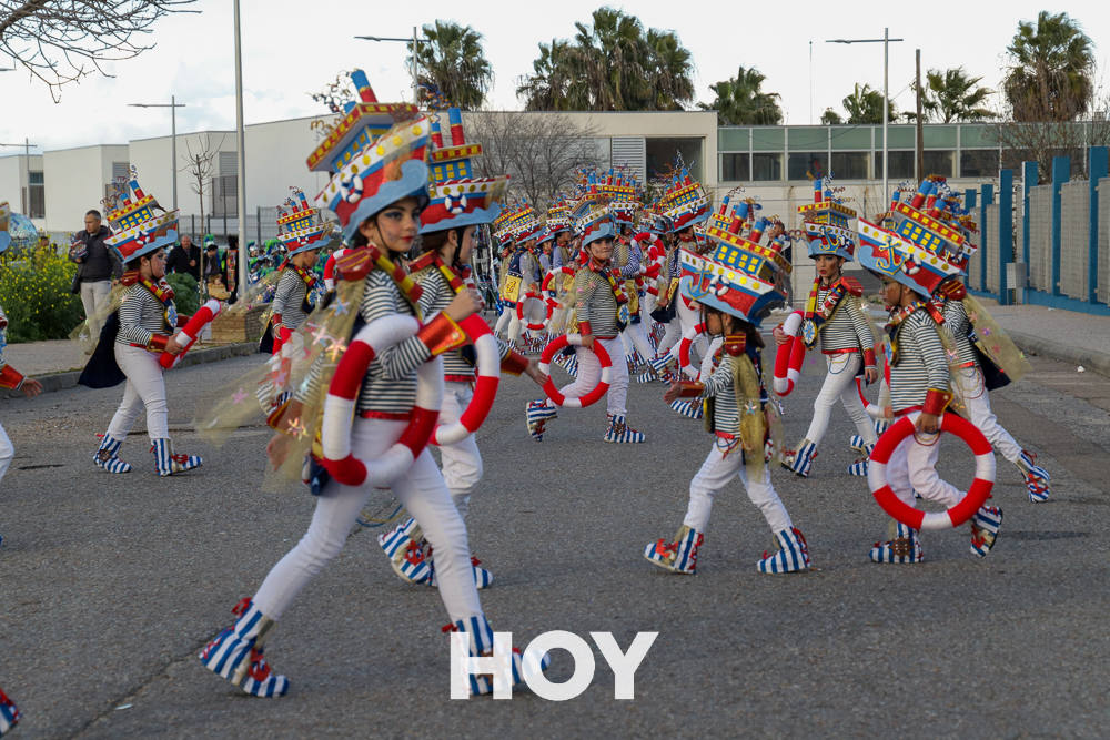 El desfile infantil de carnaval, en imágenes