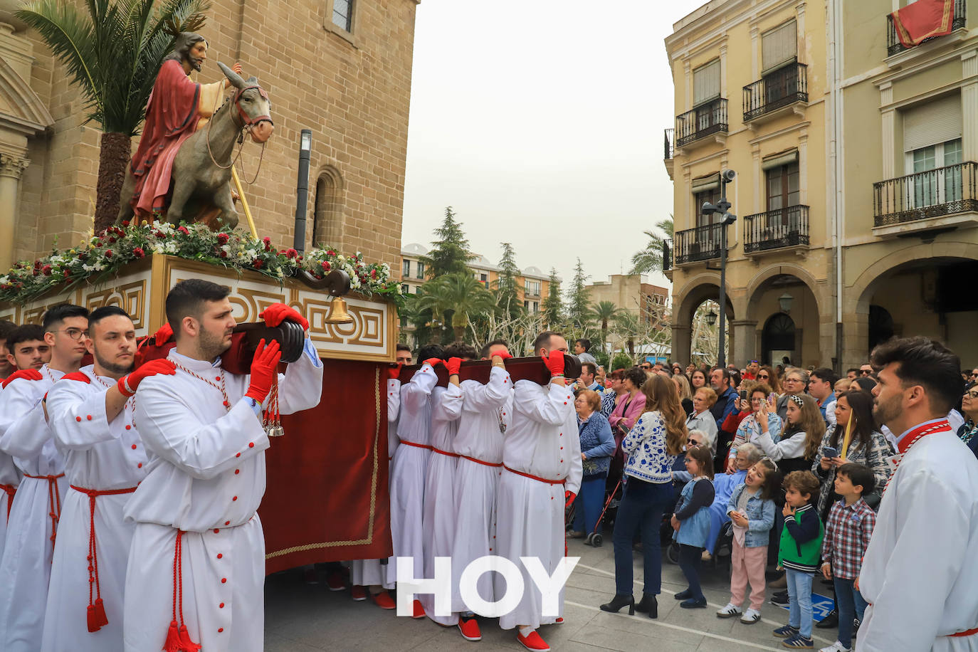 La Guapa y la Borriquita dan inicio a la Semana Santa villanovense