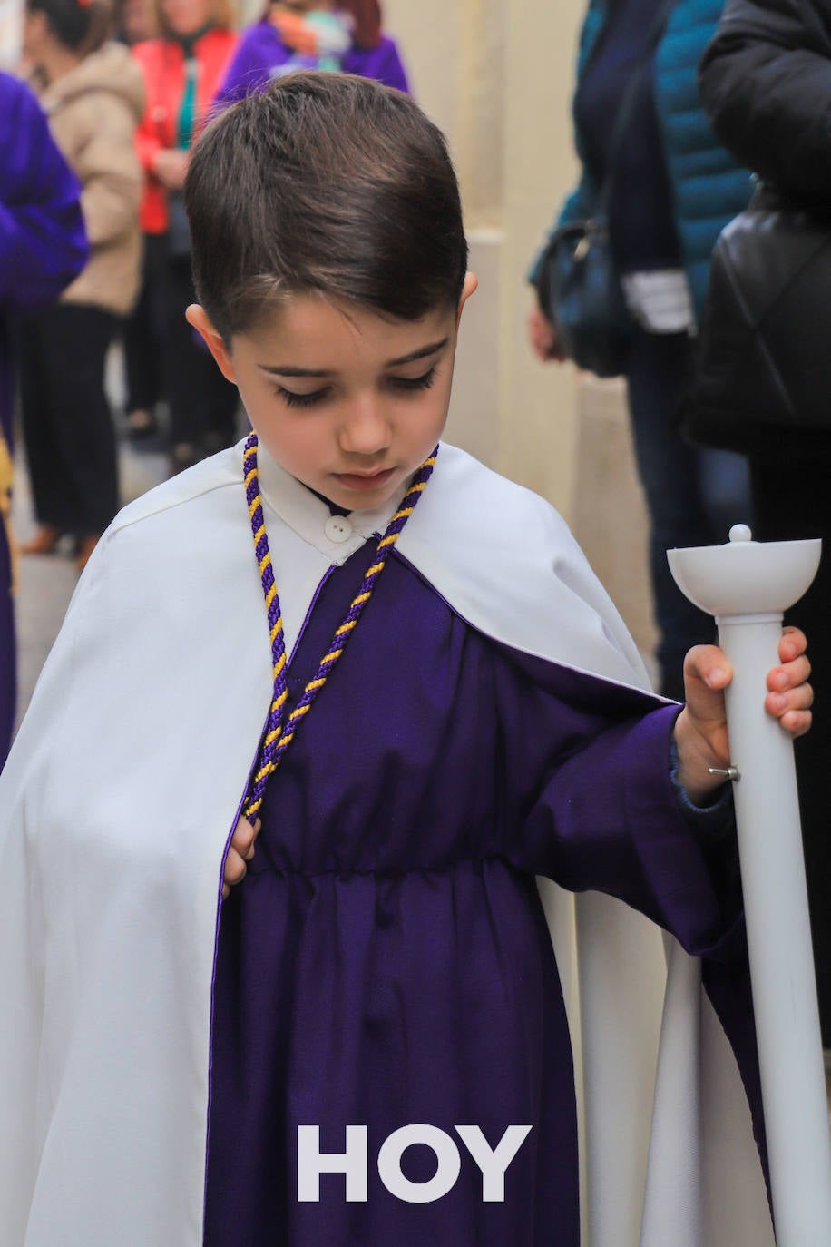 Excepcional Jueves Santo con el Nazareno y la Virgen del Calvario