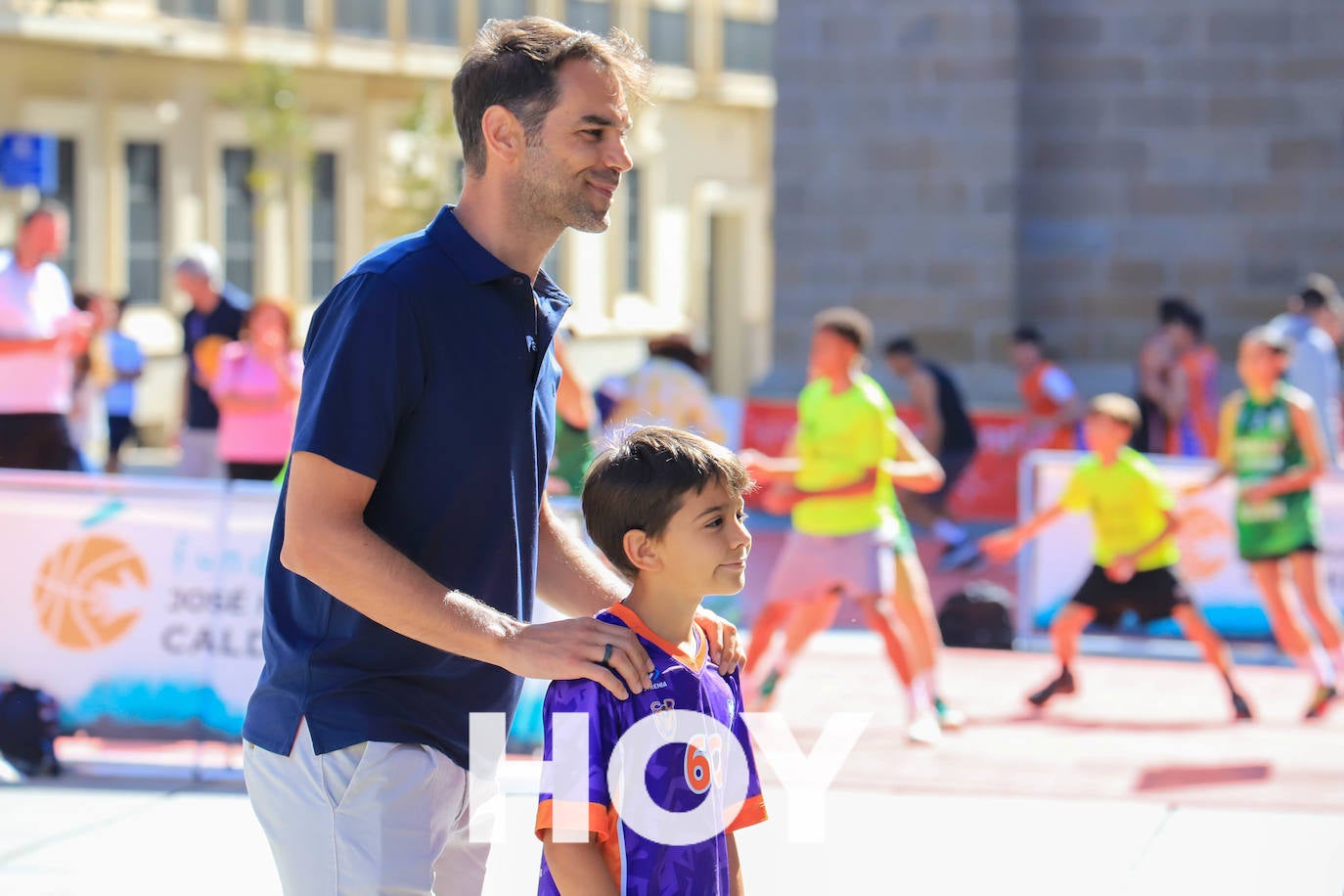 Calderón regresa a Villanueva para participar en la clausura de su circuito de 3x3