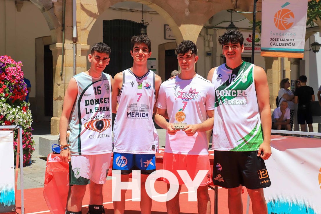 El 3x3 de la Fundación José Manuel Calderón, en imágenes