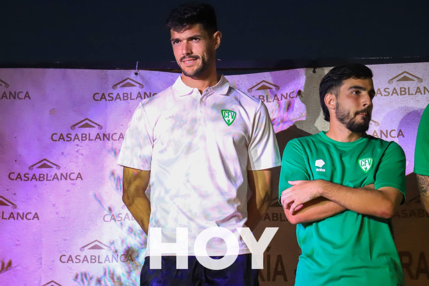 El Villanovense presenta sus nuevas armaduras de Soka