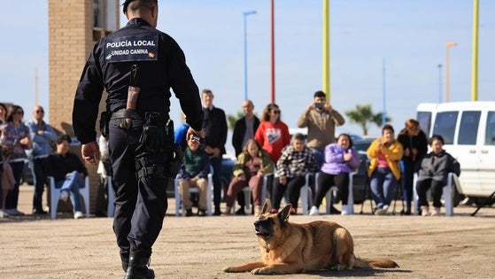 La Policía Local presume de unidad canina en su 175 aniversario