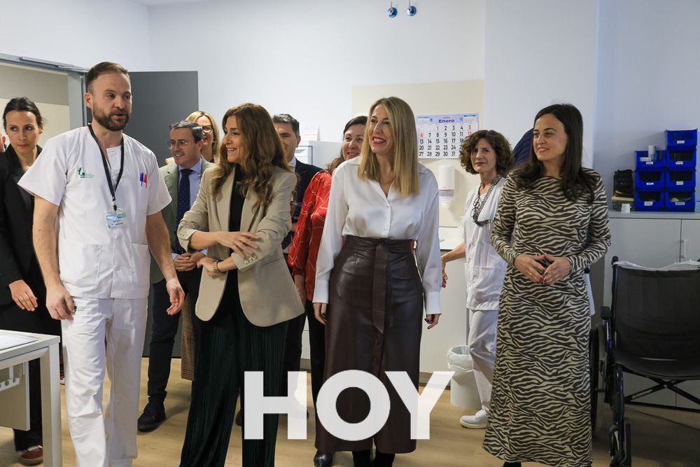 La inauguración del primer módulo del hospital, en imágenes