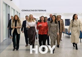 La inauguración del primer módulo del hospital, en imágenes