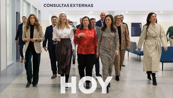 La inauguración del primer módulo del hospital, en imágenes