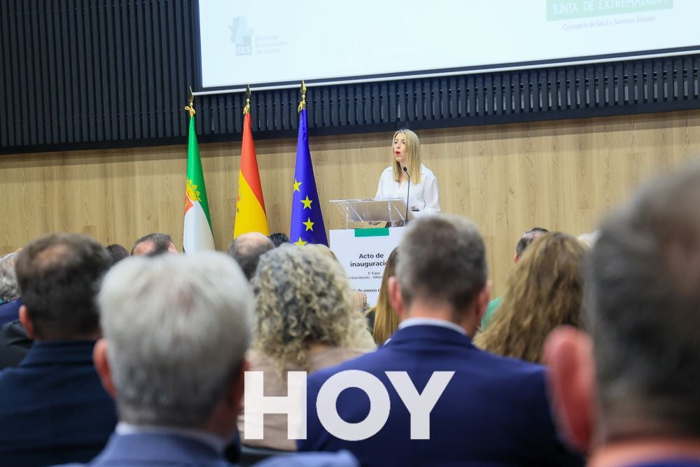 La inauguración del primer módulo del hospital, en imágenes