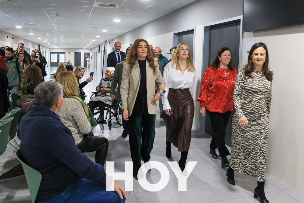 La inauguración del primer módulo del hospital, en imágenes