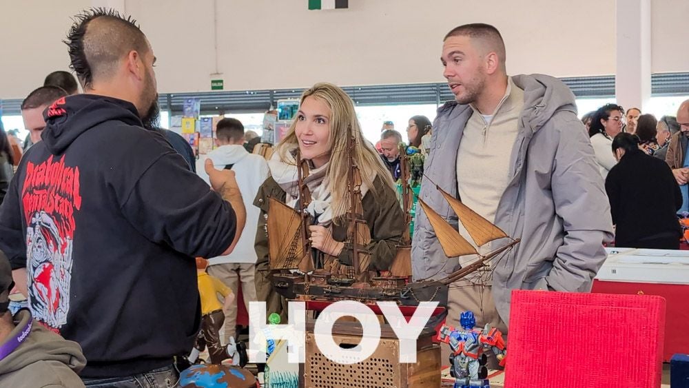 Gran ambiente en la Feria de Coleccionismo