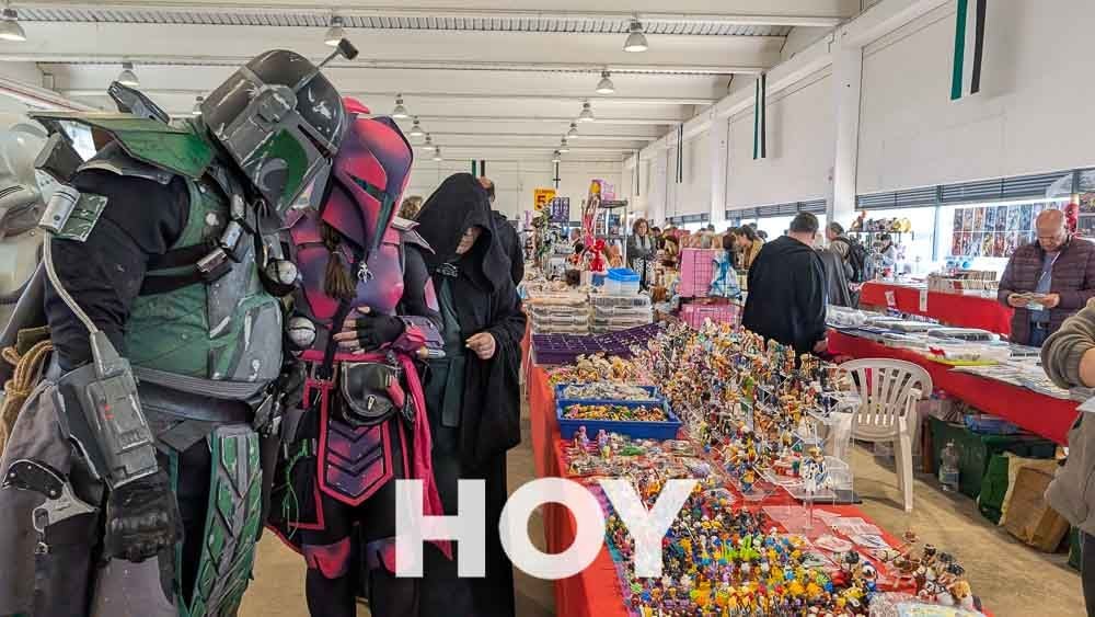 Gran ambiente en la Feria de Coleccionismo