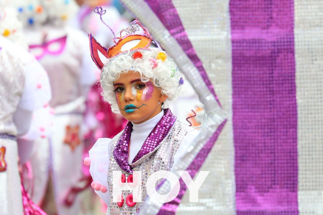 Algunas imágenes del desfile de carnaval en Villanueva
