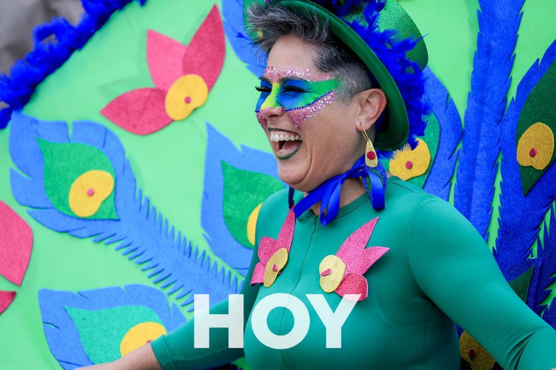 Algunas imágenes del desfile de carnaval en Villanueva