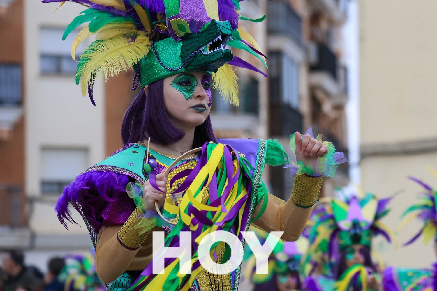 Más fotografías del desfile de carnaval en Villanueva