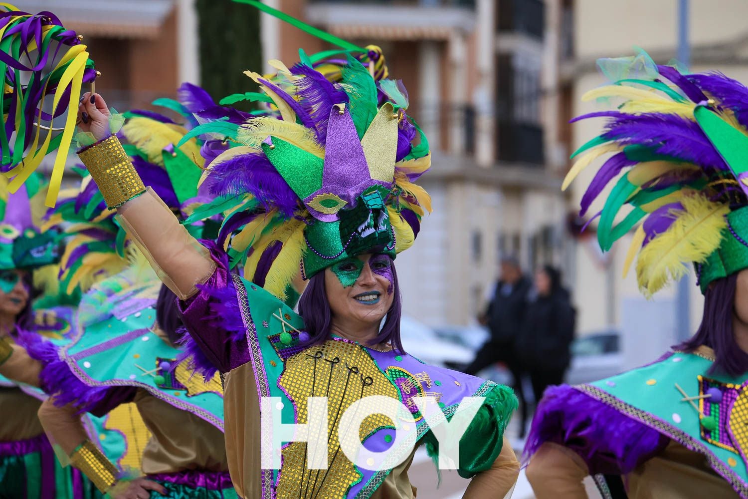 Más fotografías del desfile de carnaval en Villanueva