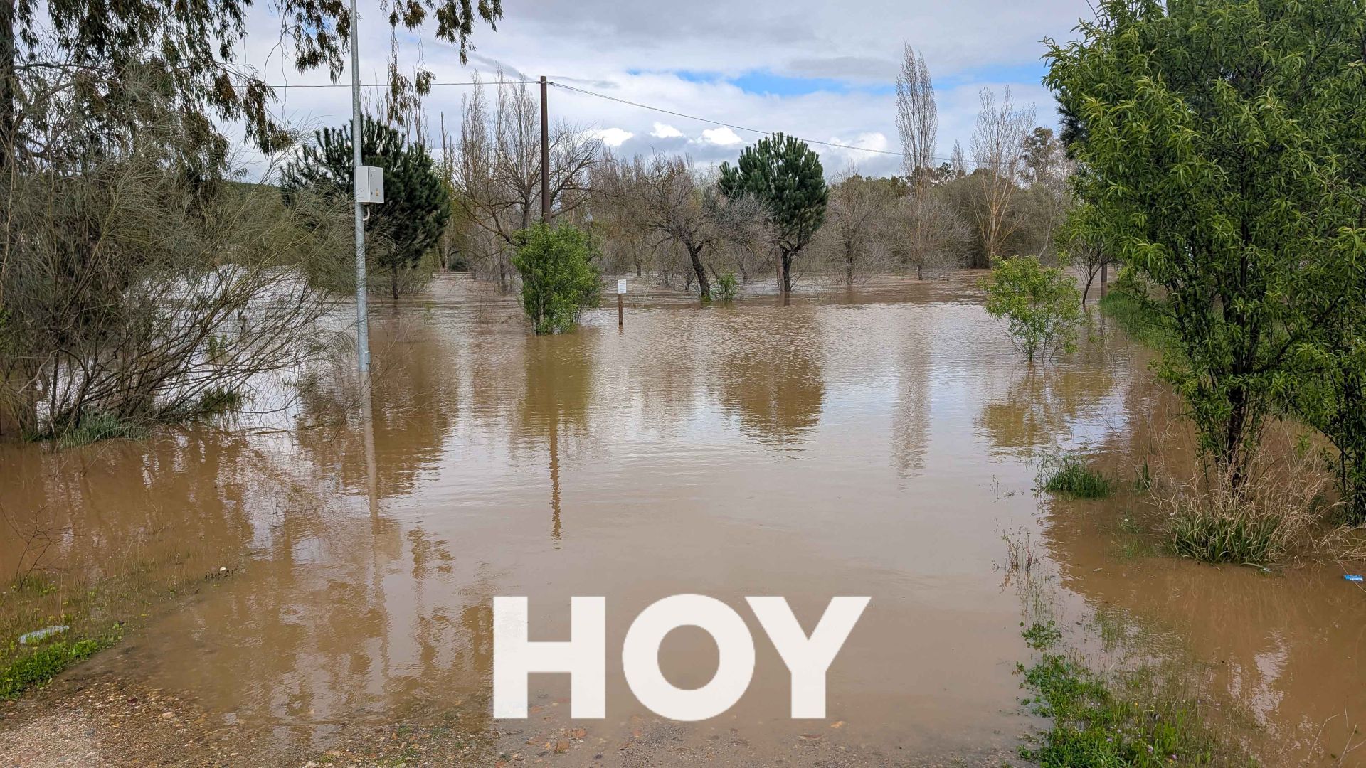 Inundaciones en el Badén y la zona del Arroyo del Molar