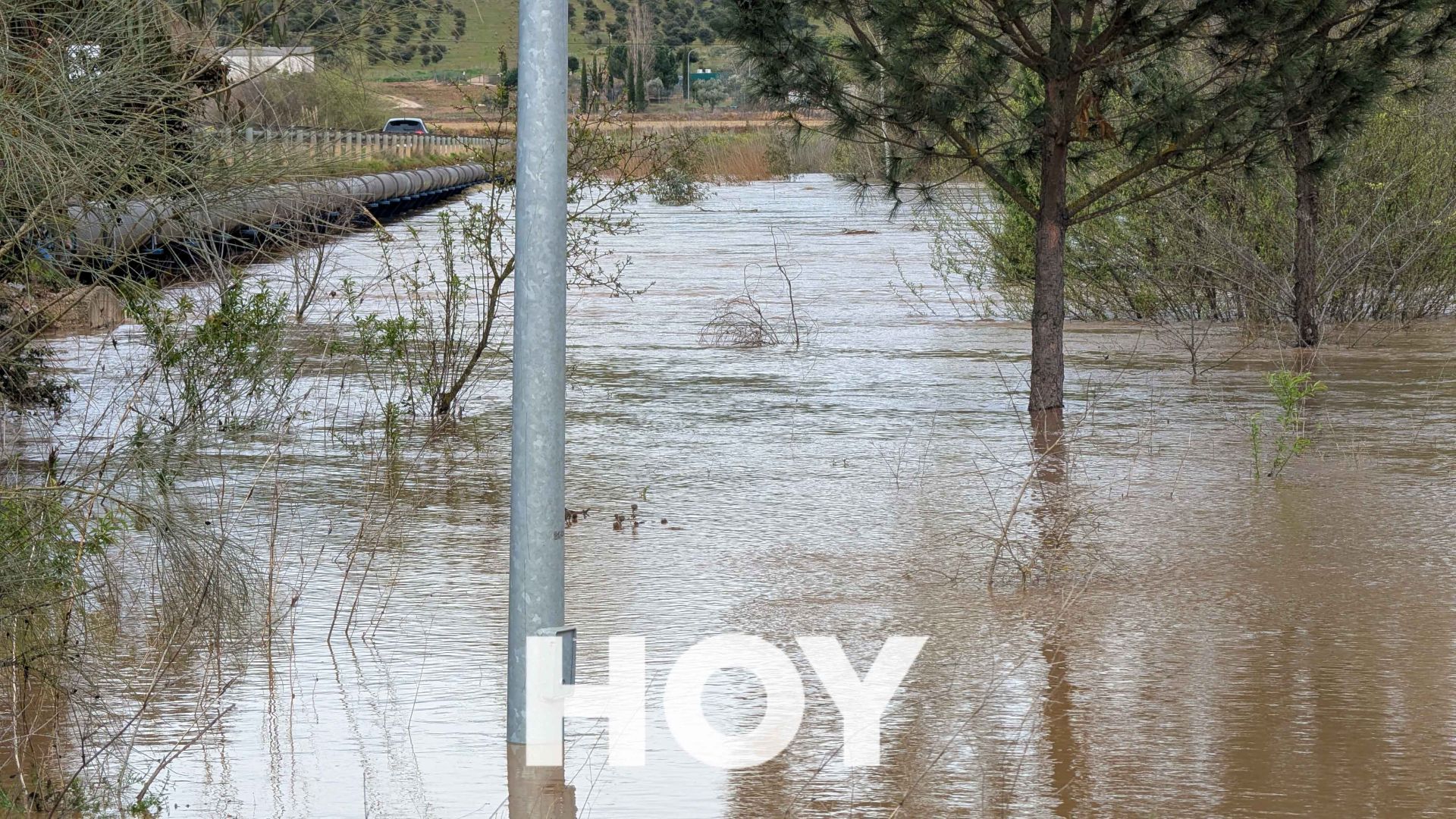 Inundaciones en el Badén y la zona del Arroyo del Molar