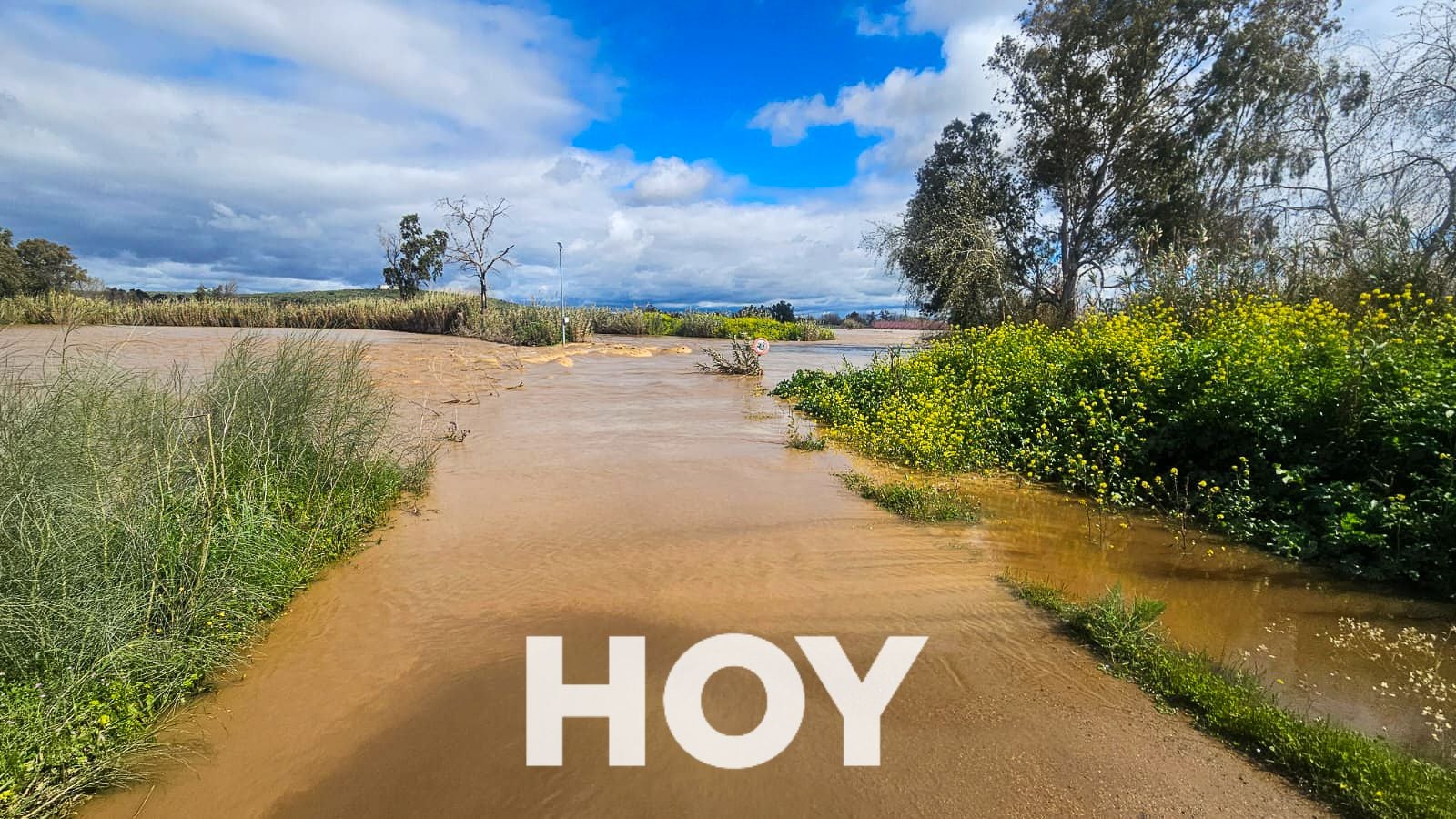 Inundaciones en el Badén y la zona del Arroyo del Molar