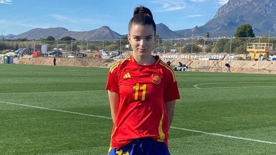 Sara Pérez se afianza en la sub-16 de España