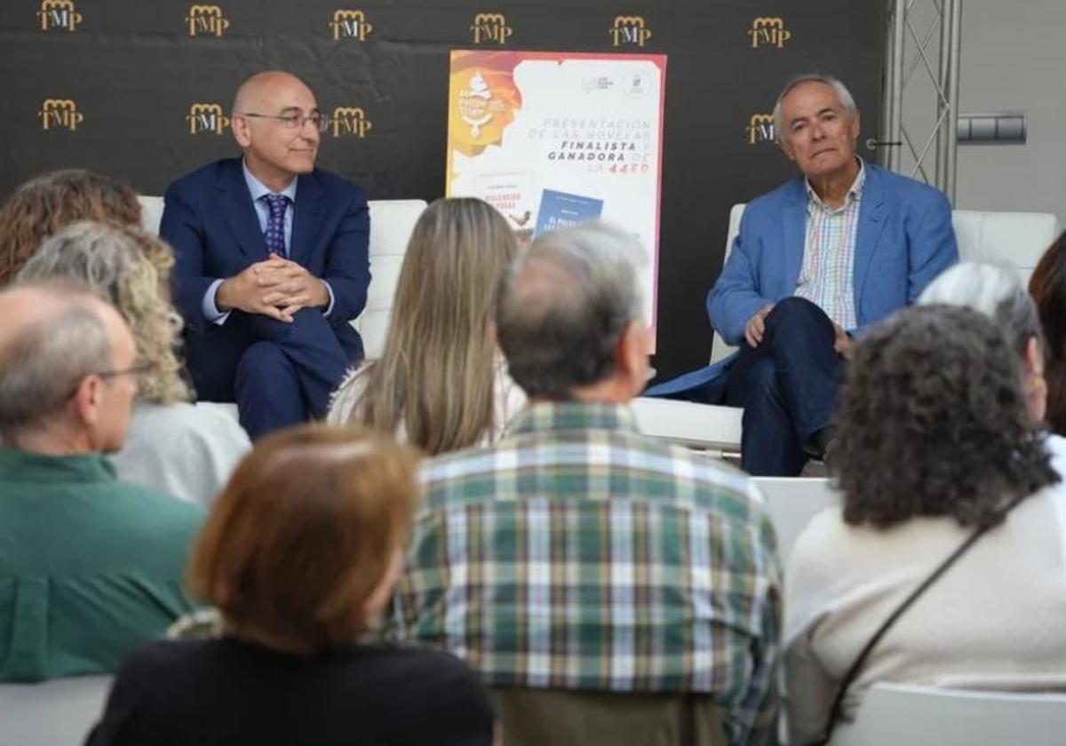 Carlos Erviti y Jesús Martín presentan sus obras premiadas en el Felipe Trigo